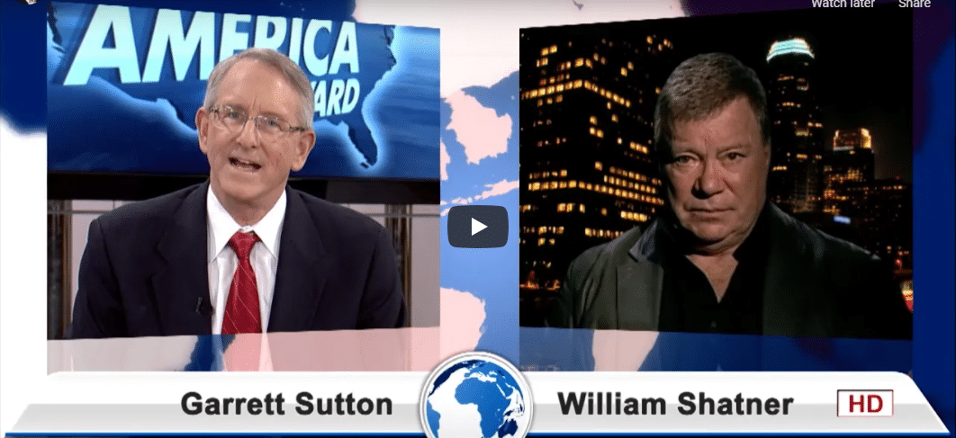 Garrett Sutton and William Shatner