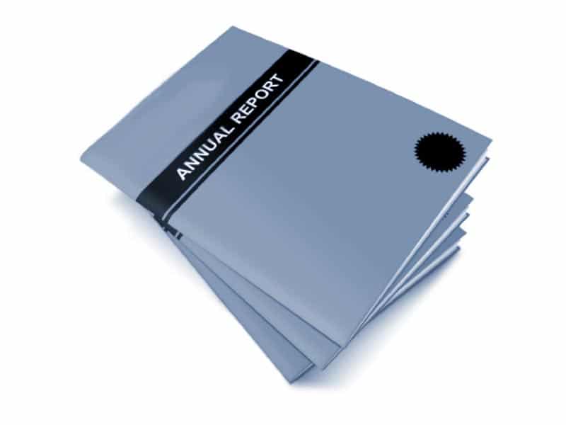 Run a business file annual report